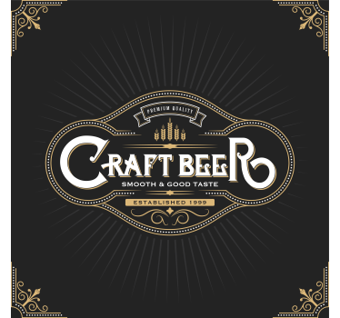 Sottobicchieri birra etichetta birra di alta qualità - TenStickers
