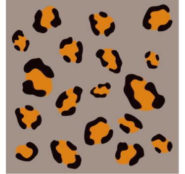 Sottobicchieri birra motivo leopardato - TenStickers