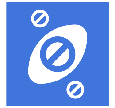Sottobicchieri birra forme blu astratte - TenStickers