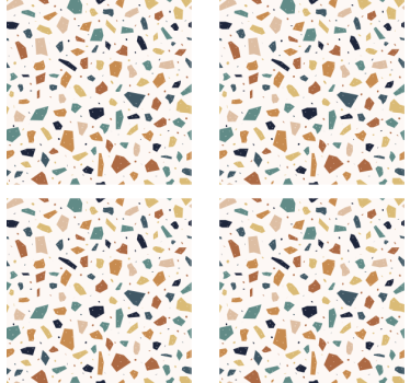 Sottobicchieri birra superficie a terrazzo - TenStickers