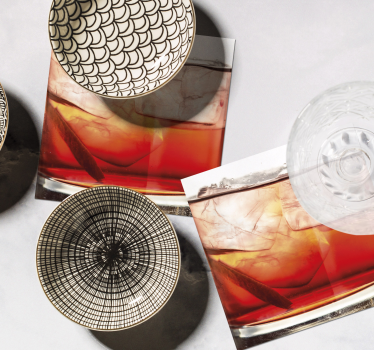 Sottobicchieri birra espositori per whiskey on the rocks - TenStickers