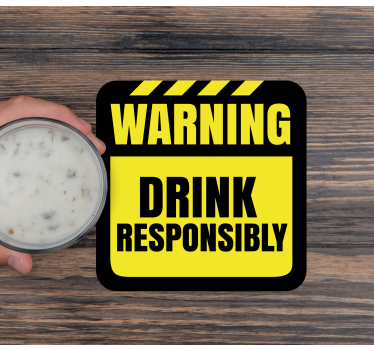 Sottobicchieri birra promemoria bevande - TenStickers