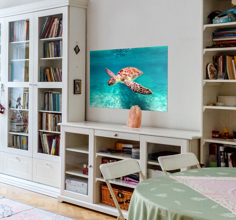 Poster animali tartaruga marina - TenStickers