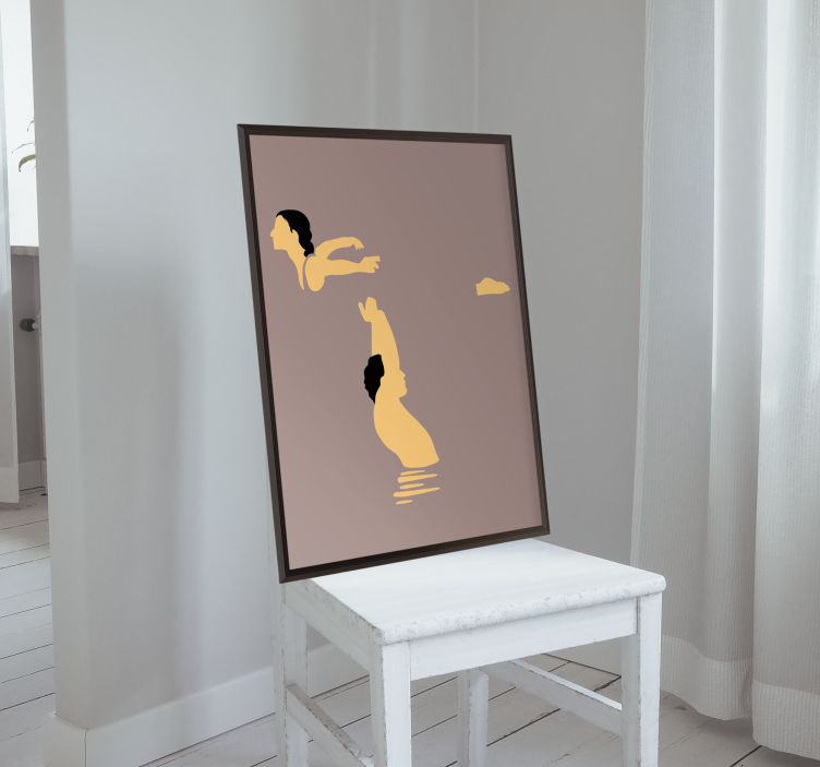 Poster johnny e il bambino - TenStickers