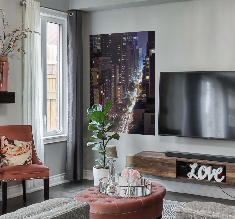 Poster con città New York - TenStickers