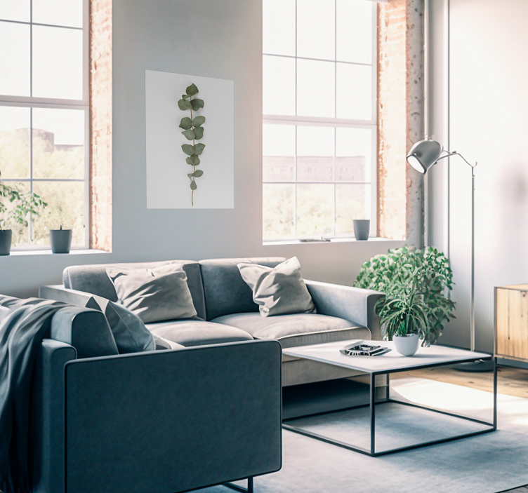 Poster con foglia di eucalipto - TenStickers