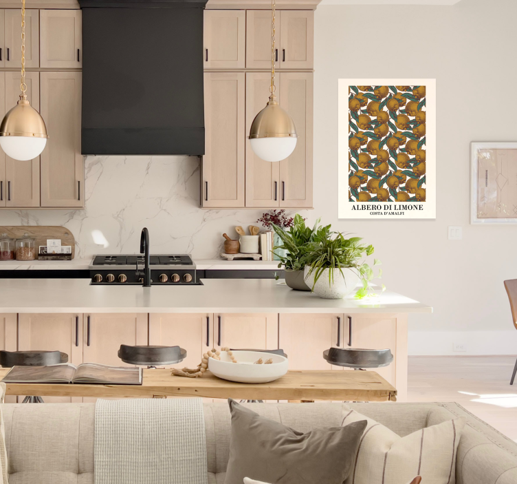 Poster con design di limoni - TenStickers