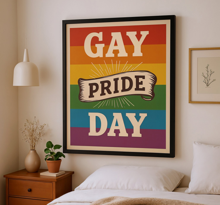 Poster citazioni giorno dell'orgoglio gay - TenStickers