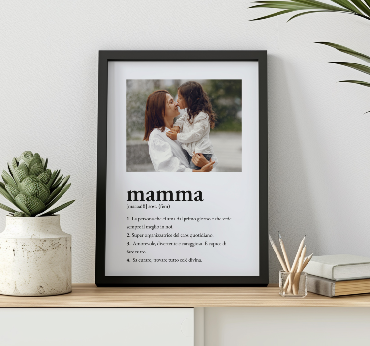 Poster eventi definizione di madre - TenStickers