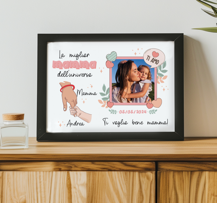 Poster eventi la migliore madre dell'universo - TenStickers