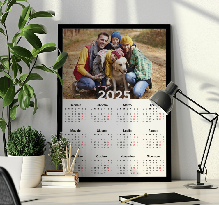 poster da parete personalizzati calendario 2025 - TenStickers