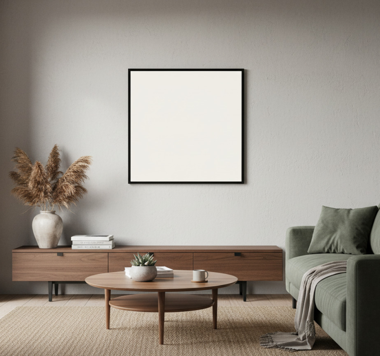 Poster minimalista danzatore di nuvole a colori - TenStickers