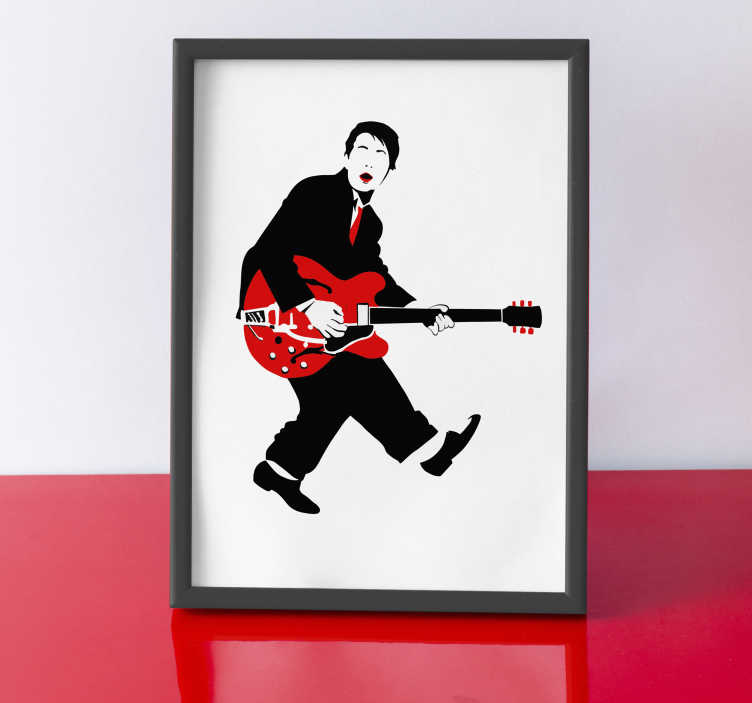 Poster di musica indietro al 1955 - TenStickers