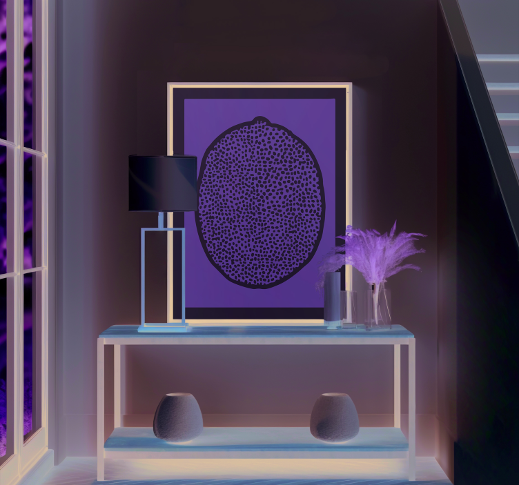 Poster nordico fette di lime - TenStickers