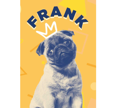 Poster animali pop art personalizzata - TenStickers