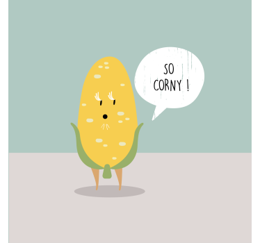 Poster da cucina gioco di parole così maisoso - TenStickers