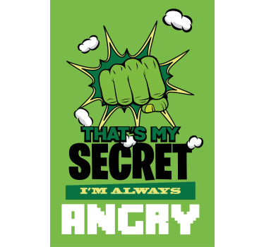 Poster camera ragazzi sono sempre arrabbiato - TenStickers