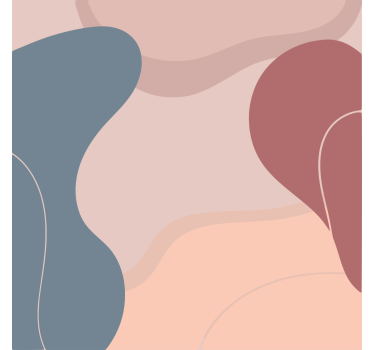Poster salotto colori tenui per decorare muri - TenStickers