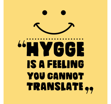 Poster camera ragazzi hygge è una sensazione - TenStickers