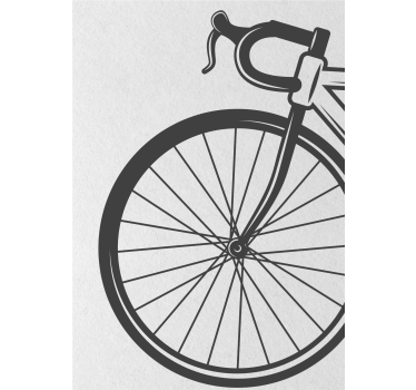 Manifesto Ciclismo bicicletta minimalista - TenStickers