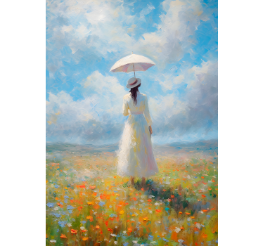 Poster artistico impressionismo primavera - TenStickers