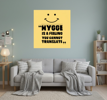 Poster camera ragazzi hygge è una sensazione - TenStickers