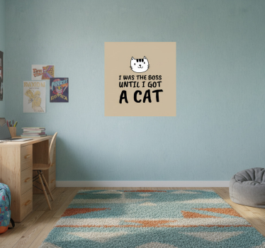Poster camera ragazzi io ero un capo citazione divertente - TenStickers