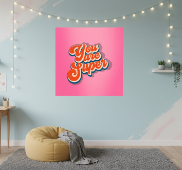 Poster camera ragazzi sei una citazione super - TenStickers
