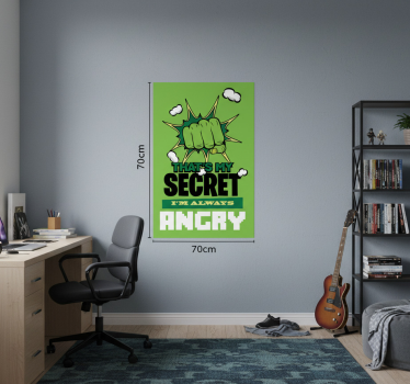 Poster camera ragazzi sono sempre arrabbiato - TenStickers