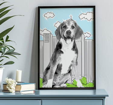 Poster animali cartone animato personalizzato - TenStickers