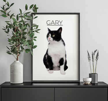 Poster animali minimalista personalizzato - TenStickers