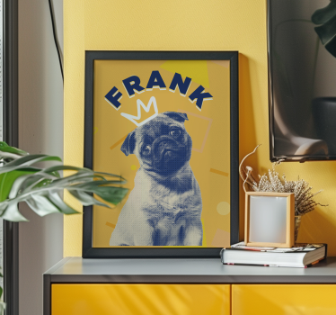Poster animali pop art personalizzata - TenStickers