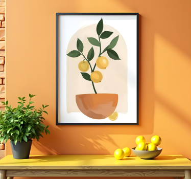 Poster Piante piccolo albero da frutto - TenStickers
