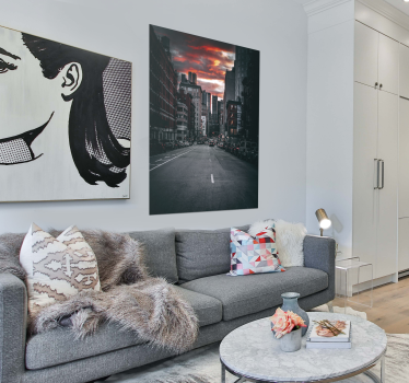 Poster delle strade di New York - TenStickers