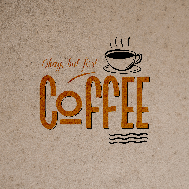 Poster da cucina bella frase vintage - TenStickers