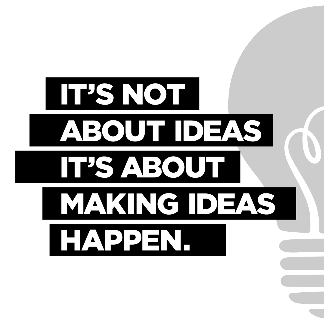 Poster per ufficio idee creative e ispiratrici - TenStickers