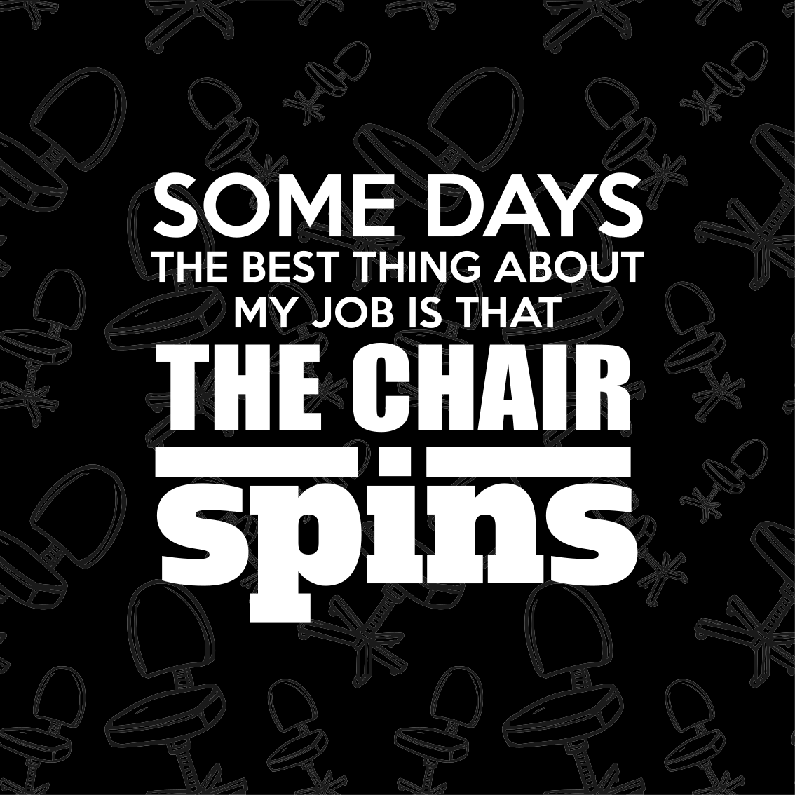 Poster per ufficio citazione divertente sul lavoro - TenStickers