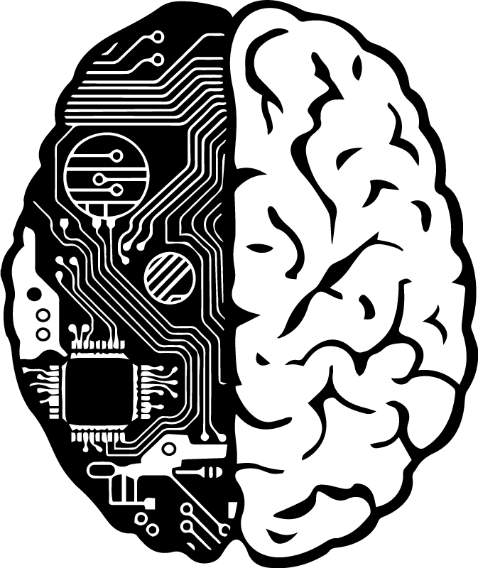 Poster per ufficio cervello tecnico - TenStickers