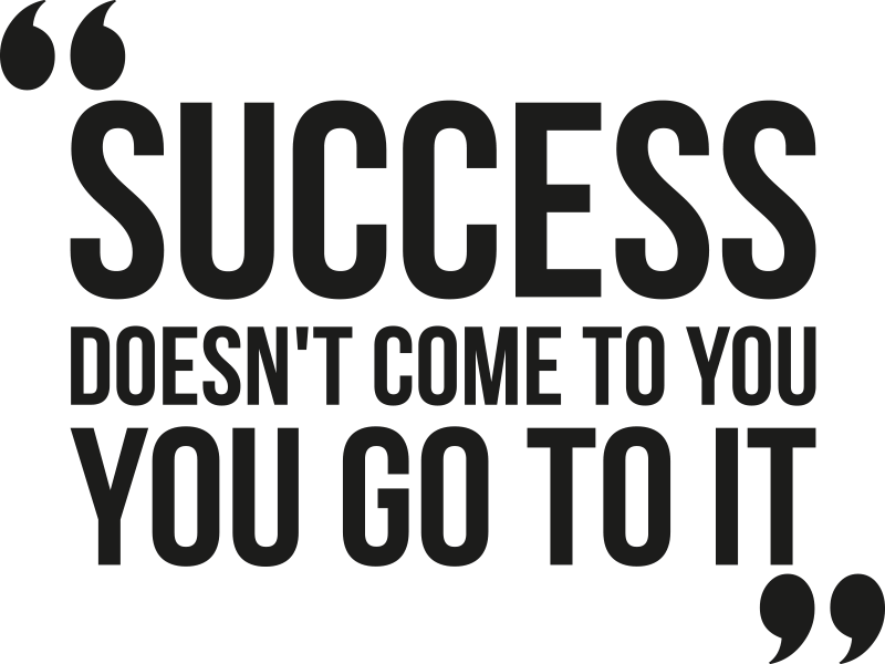 Poster per ufficio successo grande design - TenStickers