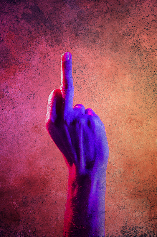 Poster camera ragazzi fottiti giovanile - TenStickers