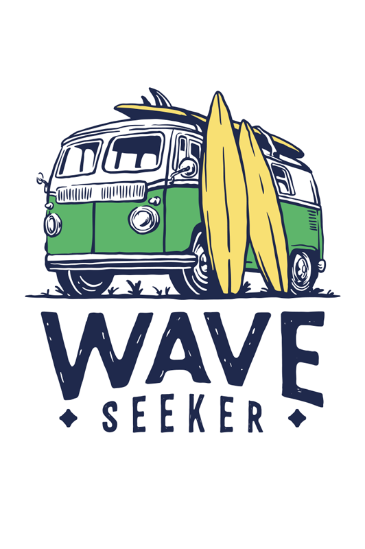 Poster sport avventura di surf - TenStickers