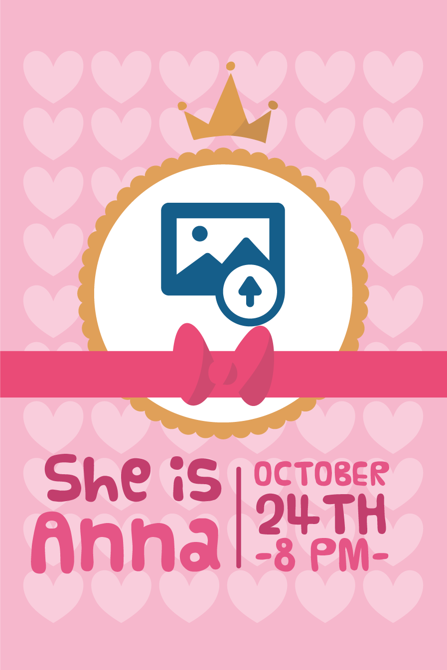 Poster da parete personalizzati per feste di compleanno - TenStickers