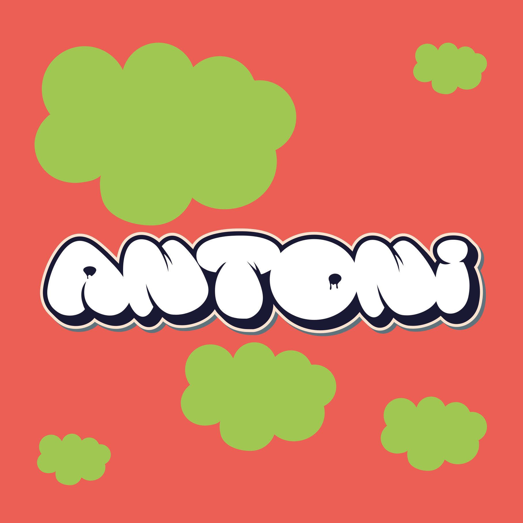 Poster da parete personalizzati stile di scrittura giocoso - TenStickers