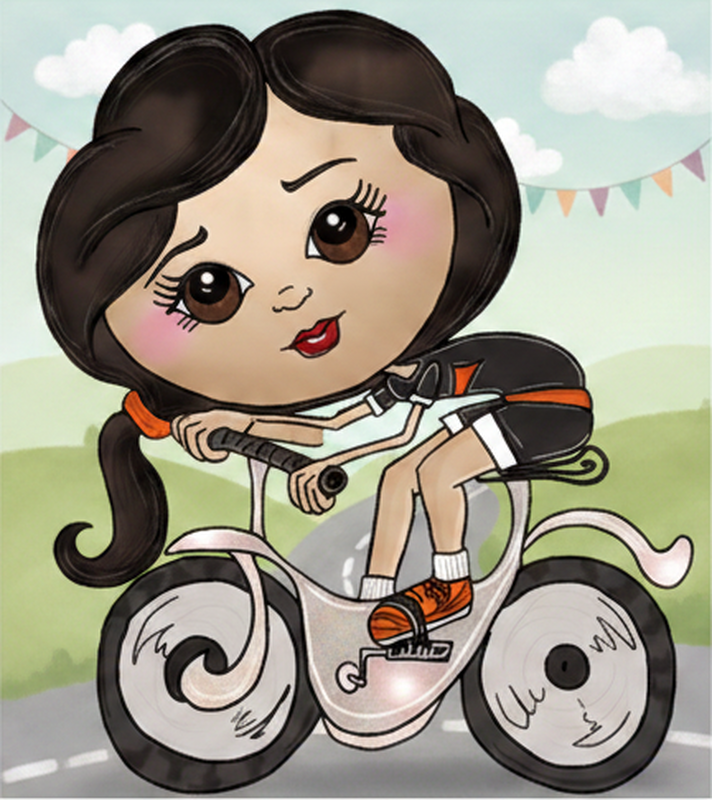 Manifesto ciclismo adesivi per bambini ciclisti - TenStickers