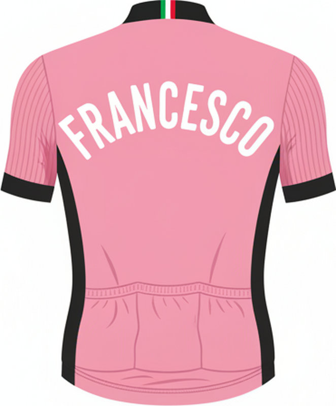 Manifesto ciclismo maglia rosa - TenStickers