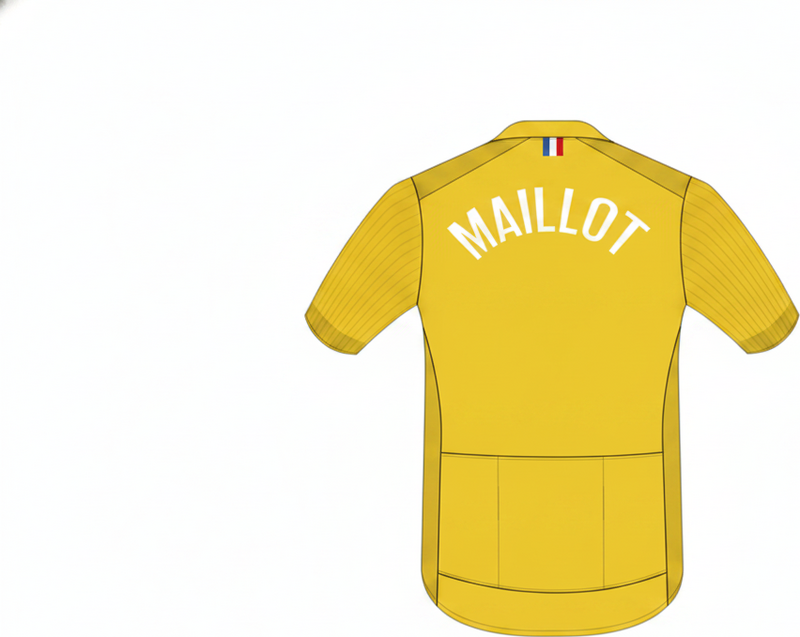 Manifesto ciclismo maglia gialla - TenStickers