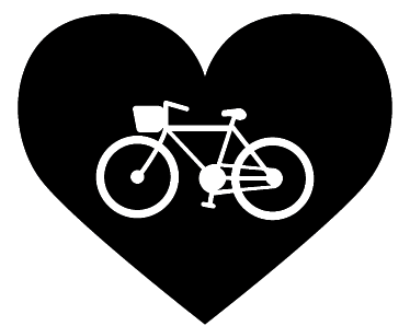 Manifesto ciclismo adoro le biciclette - TenStickers