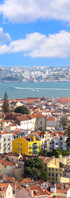 Poster di paesaggio lisbona - TenStickers