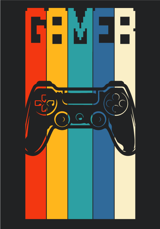 Poster adolescenti videogamer - TenStickers