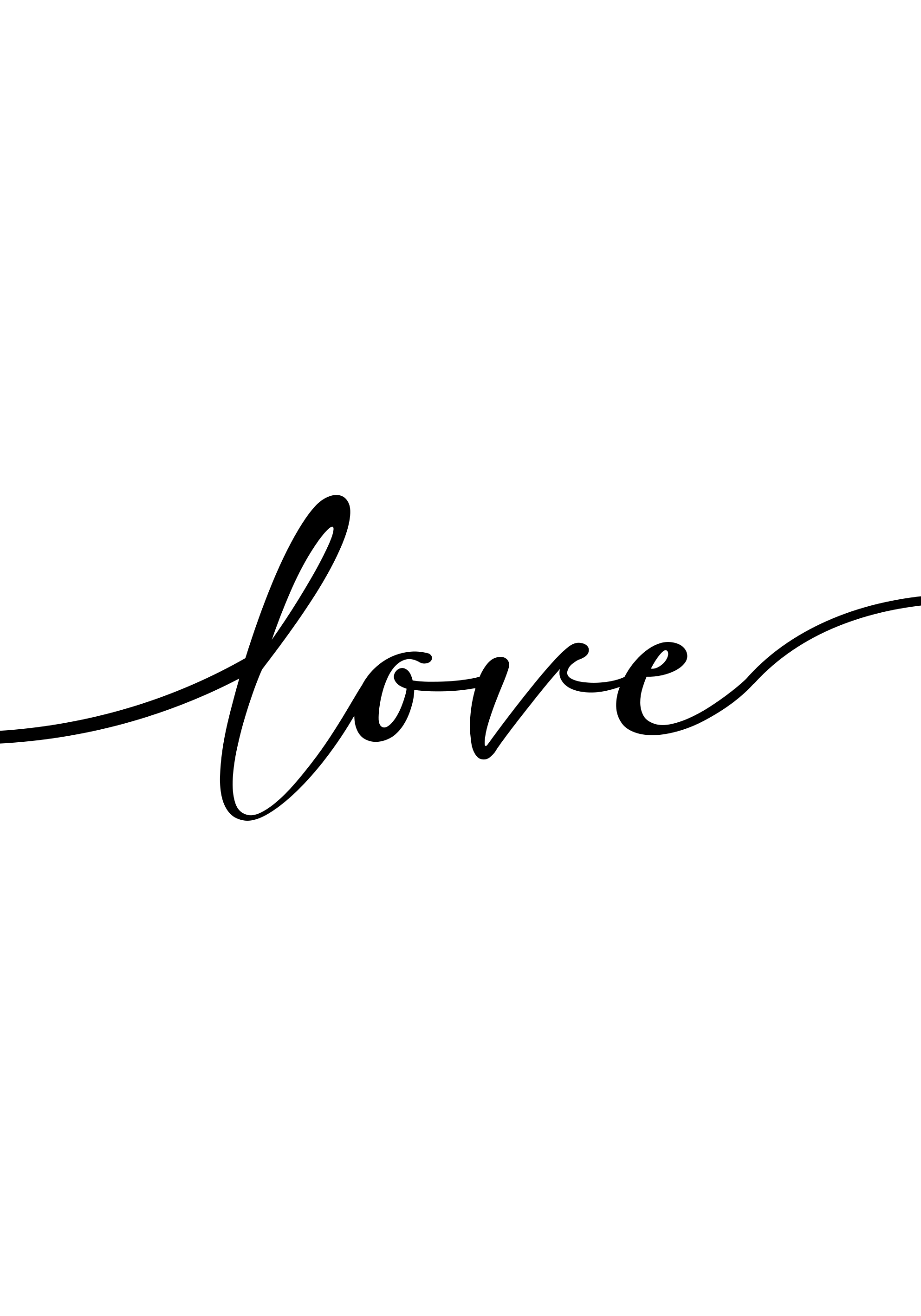 Poster citazioni parole d'amore - TenStickers